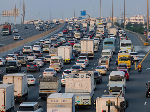 Traffic in UAE: Pick your favourite podcast, you may be on the road a while