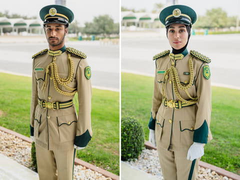 Suhail Jaber Mohammad Al Basata and Shamma Jamal Yousef Shurafaa.