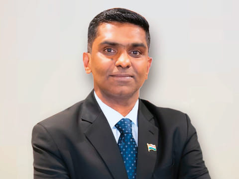 Satish Kumar Sivan, Consul General of India to Dubai and the Northern Emirates.