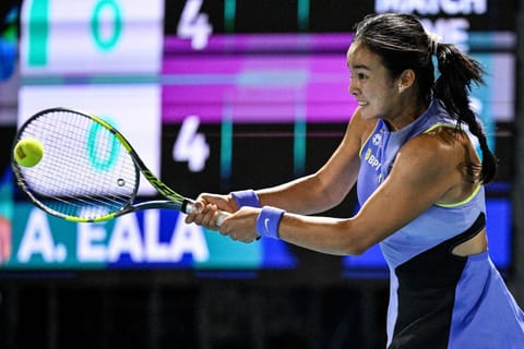 The viral moment came amid a career-defining week for Eala.