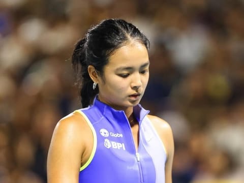 Eala had reached the quarter-finals following dominant wins over Russia’s Alina Charaeva and Japan’s Himeno Sakatsume.