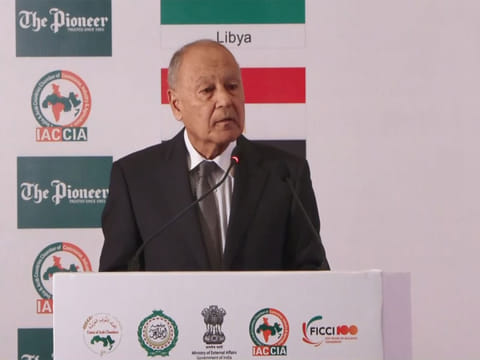 Arab League Secretary General Ahmed Aboul Gheit