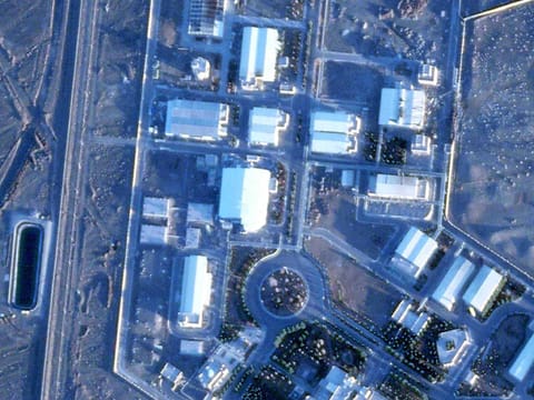 Satellite image shows the Pilot Fuel Enrichment Planet covered by a new roof at Iran's Natanz nuclear enrichment site on Wednesday, January 28, 2026.
