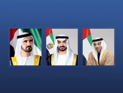 UAE leaders condole with King of Jordan over passing of former prime minister