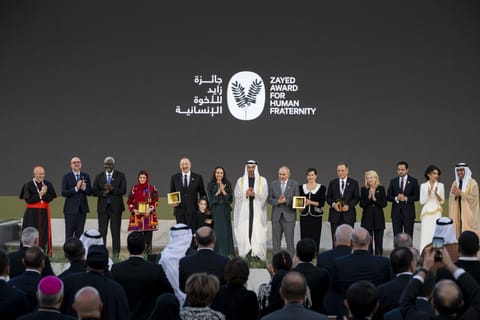 UAE President attends Zayed Award for Human Fraternity 2026 ceremony
