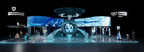 American Hospital Dubai’s pavilion at World Health Expo is a journey into the future