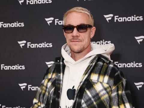 Diplo attends the 2026 Fanatics Super Bowl Party on February 07, 2026 in San Francisco, California.