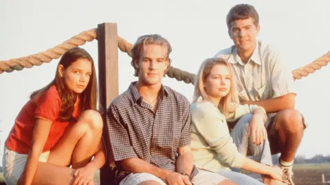 Dawson's Creek star James Van Der Beek in 1998