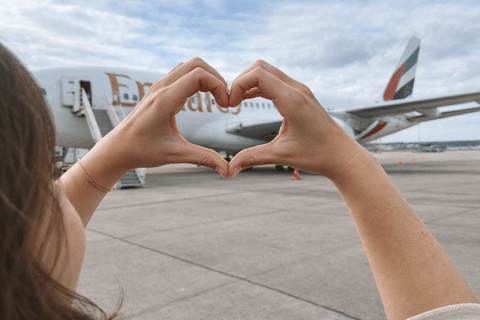 Love takes flight onboard Emirates this Valentine’s Day.