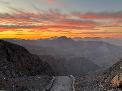 Sunrise at Wadi Shah, Ras Al Khaimah