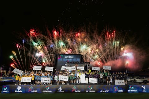 Dubai Games concluded on Sunday with huge celebrations