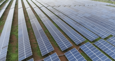 Solar energy provides clean energy and reduce greenhouse gas emissions by displacing more expensive and carbon-intensive thermal generation.