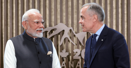Canadian PM Mark Carney will hold talks with India's PM Narendra Modi in New Delhi on March 2.