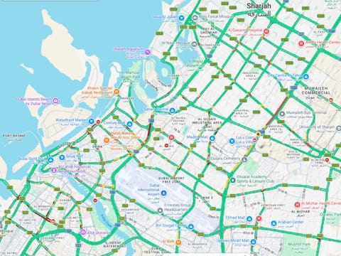 Heavy traffic slows commute between Sharjah and Dubai