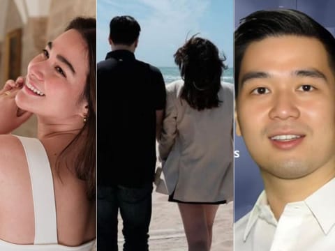Manila's media mills with anticipation and fans are wishing for Bea Alonzo (left) and Ferdinand Vincent Co the bliss of married life. A routine church livestream at St. Peter the Apostle Parish in Manila revealed the marriage "banns" (announcement) that popped up on screen, listing Ferdinand Vincent Pe Co as the groom and Phylbert Angelli Escalante Ranollo — Bea's full name — as the bride.
.