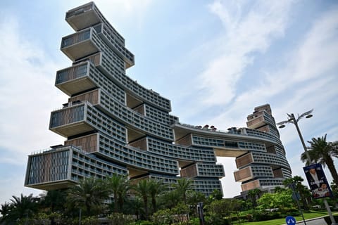 Atlantis The Royal resort is pictured in Dubai on March 11, 2026.