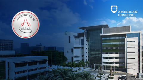 Advancing medical education in Dubai: American Hospital is proud to be the first private hospital in Dubai to be accredited by the prestigious ACGME-International as a sponsoring institution