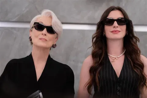 Meryl Streep and Anne Hathaway in The Devil Wears Prada 2