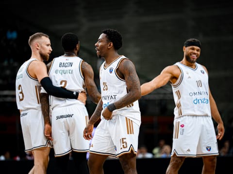 Dubai Basketball put on a show against Crvena Zvezda in the ABA League