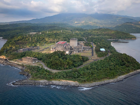 This aerial view, taken Jan. 19, 2025, shows the Bataan Nuclear Power Plant in the Philippines, which has never produced a single watt of energy.