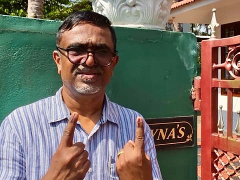 Indian expat in Dubai casts two votes in Kerala Assembly Election 2026