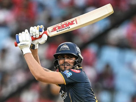 Gujarat Titans' captain Indian cricket player Shubman Gill