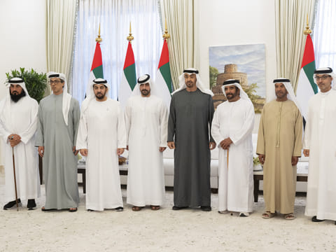 UAE President and Sheikhs attend wedding of Zayed bin Tahnoon bin Mohammed