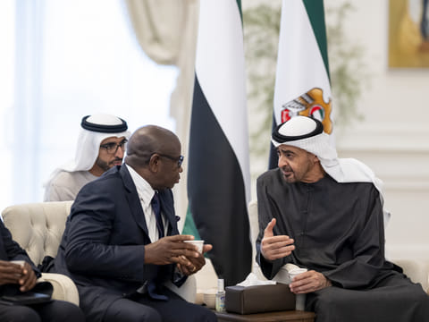 UAE and Sierra Leone Presidents meet to discuss bilateral ties and regional developments