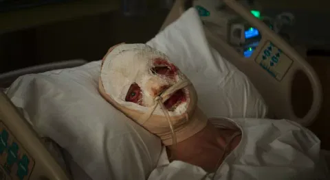 This version of Hagen is portrayed as a tragic, revenge-driven figure, transformed by a scientific experiment gone catastrophically wrong.