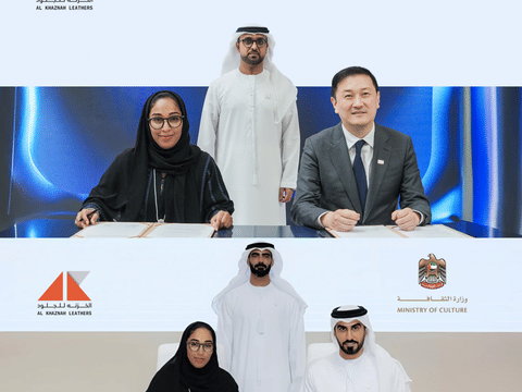 Al Khaznah Leathers signs strategic MOUs with ROX and the UAE Ministry of Culture at Make It in the Emirates 2026