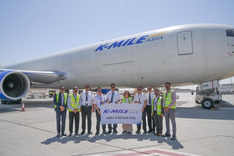 Abu Dhabi Airports welcomes first direct cargo link to Northern Thailand with K-Mile Air as freighter network hits 36 destinations