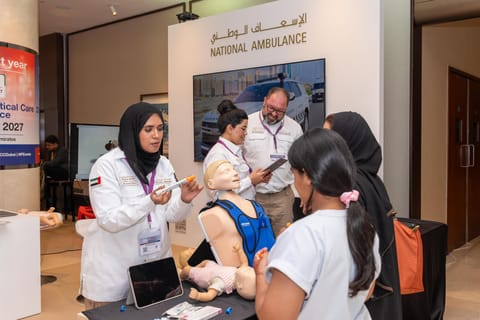 National Ambulance showcases EMS innovations at Dubai conference