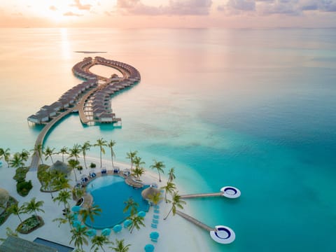 Pictured above Kandima Maldives.