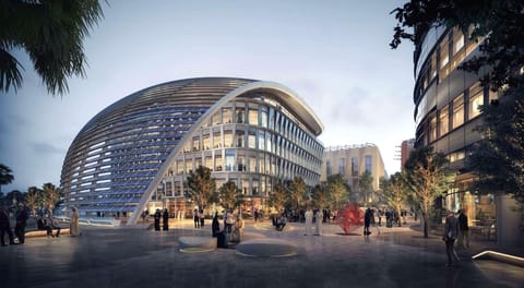 New offices cut energy use by 91% and set a benchmark for smart urban development.