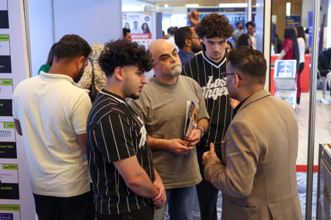 Parents and students explore universities and courses at last year's Edufair in Abu Dhabi