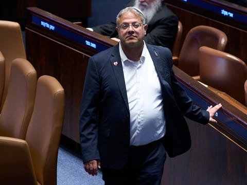 Israel's Minister of National Security, Itamar Ben-Gvir. Zwigenberg)