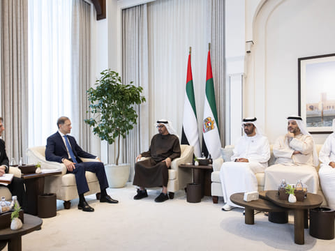 UAE President receives Russian First Deputy Prime Minister