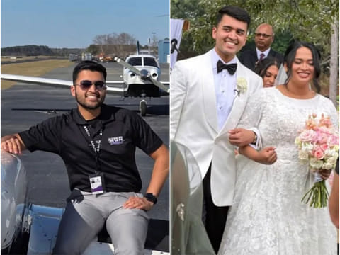 Dave Fiji was killed in a helicopter crash hours after his wedding in Georgia, US.