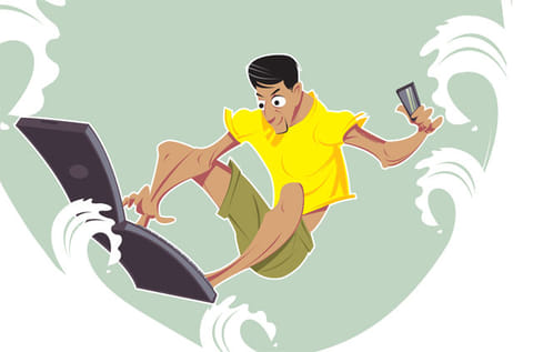 Being seen as digital natives is coming across as a strong point in resumes. That can't be a bad thing as far as today's young are concerned.
