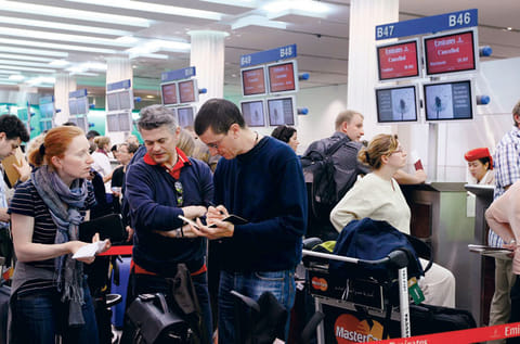 Check flight status before heading to UAE airports this weekend. (File photo)