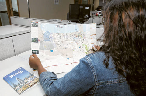 Dubai Municipality and Dubai Land Department have launched a project for unified comprehensive map for lands in the emirate of Dubai. Picture for illustrative purposes only.