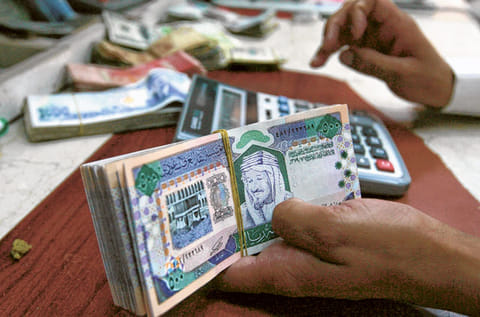 Saudi riyals.