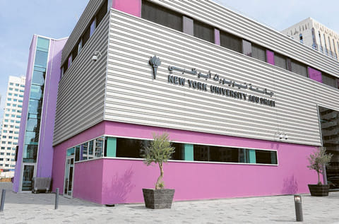 The campus of New York University Abu Dhabi.