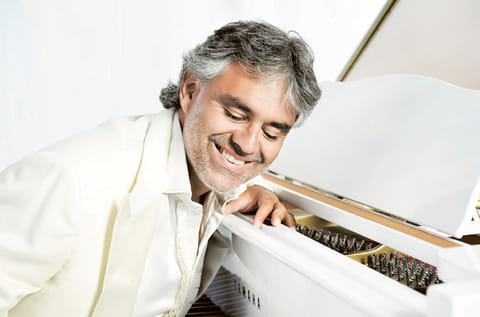 Andrea Bocelli brings ‘Cinema World Tour’ to Abu Dhabi