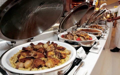 A restaurant located in the residential area of Al Safa 2 was closed down for violating precautionary measures against COVID-19. For illustrative purposes only.