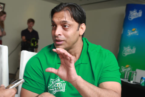 Former Pakistan pacebowler Shoaib Akhtar