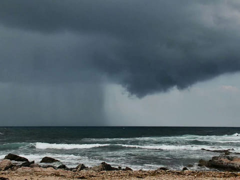 File picture of Cyclone Chapala seen off Oman coast.