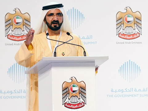File picture: His Highness Sheikh Mohammed Bin Rashid Al Maktoum.