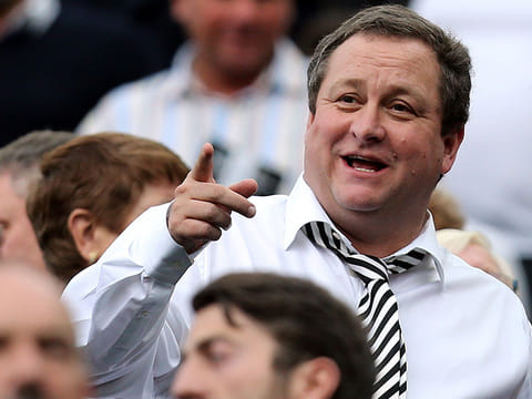 Newcastle United owner Mike Ashley