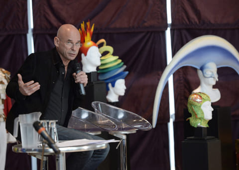 Cirque du Soleil founder Guy Laliberte speaks at a news conference in Montreal in 2015.